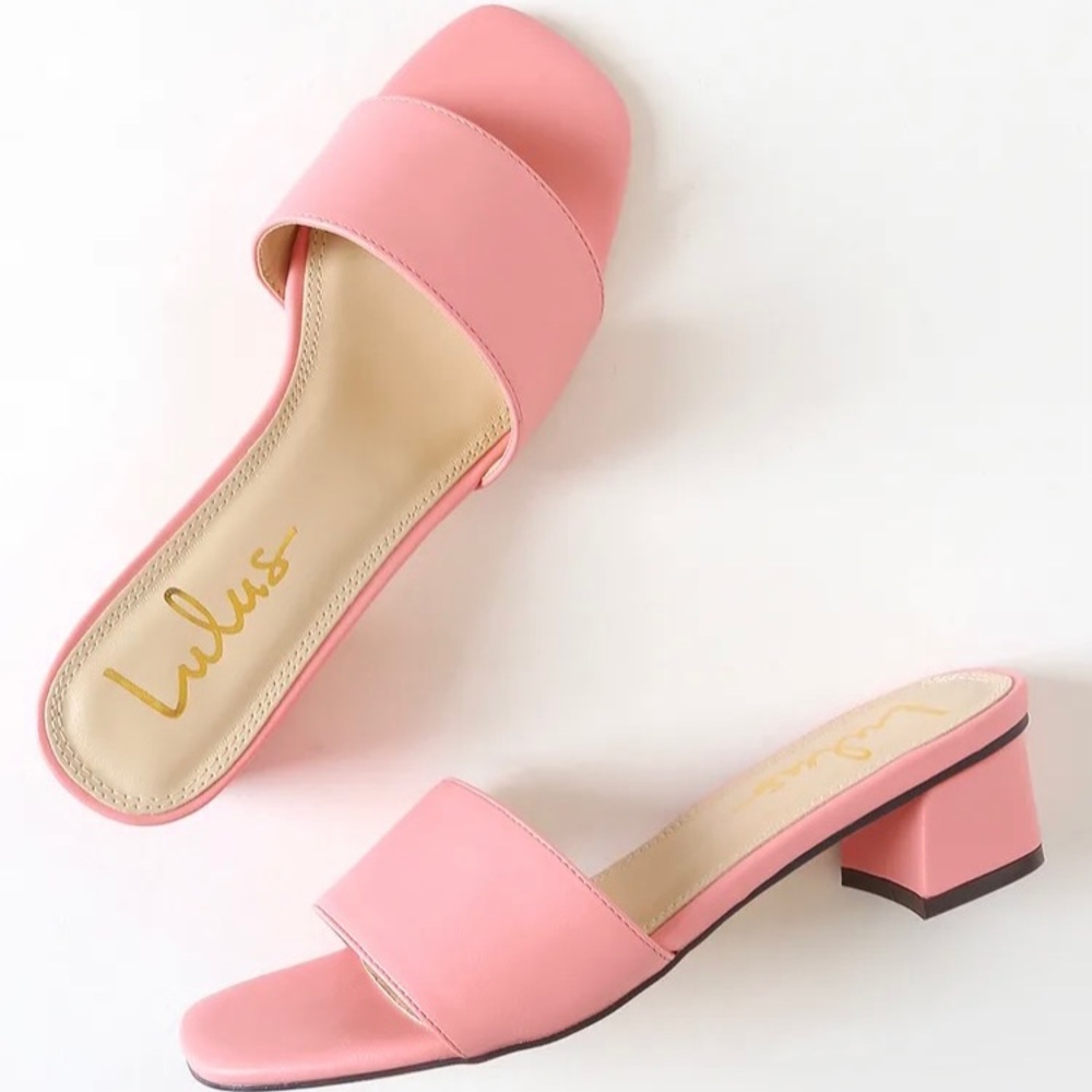 Lulus Mule Block Heel - Picture 7 of 9